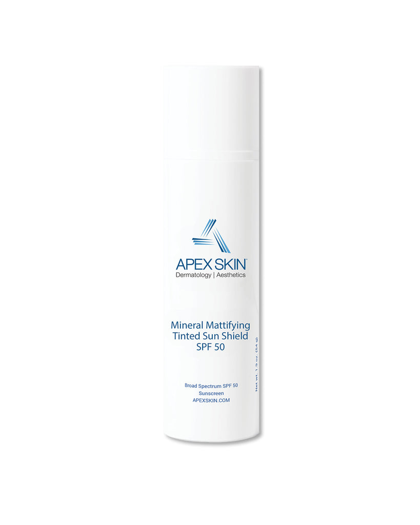 Mineral Mattifying Tinted Sunscreen SPF 50 – Apex Skin